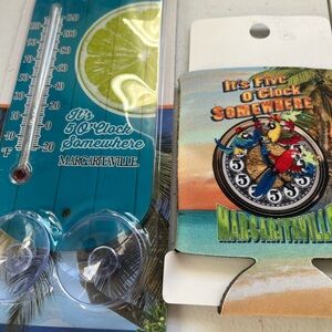 Thermostat outside or in and can holder to keep cold!